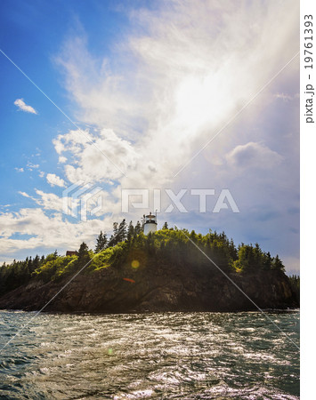 Lighthouse on cliff Lighthouse on cliff 19761393