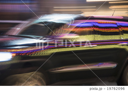 Reflection in car at night 19762096