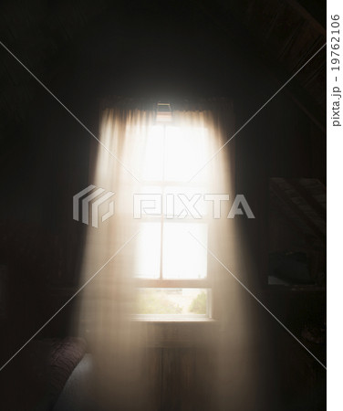 Light colored curtains in window Light colored curtains in window 19762106