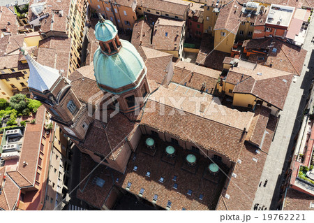 Aerial view of Santi Bartolomeo e Gaetano church 19762221