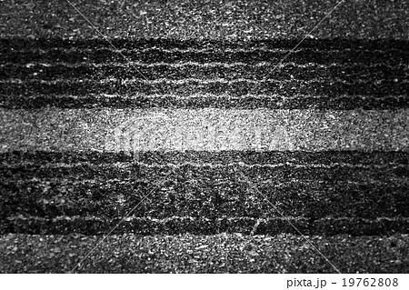 Tire marks on road track 19762808