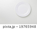 白い皿 19765948