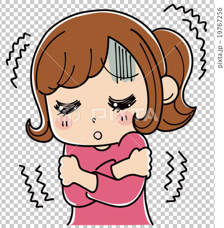 女性　風邪 19767256