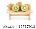 fresh fruit kiwi  on wood 19767918