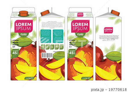 Template Packaging Design Mango Juice 19770618