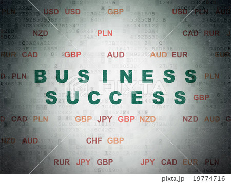 Business concept: Business Success on Digital Business concept: Business Success on Digital 19774716
