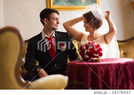 Beautiful wedding couple. Beautiful wedding couple. 19776437