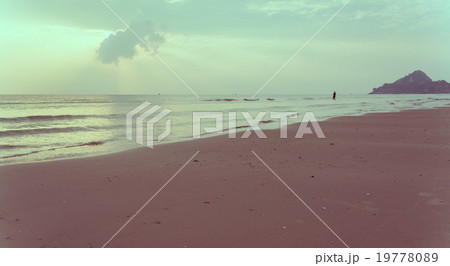 image of sea and cloudy sky over it. image of sea and cloudy sky over it. 19778089