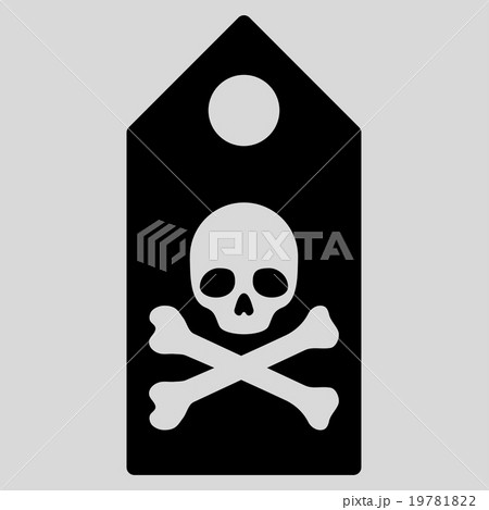 Death Mark Flat Icon 19781822