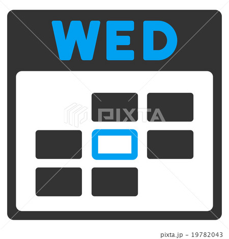 Wednesday Flat Icon 19782043
