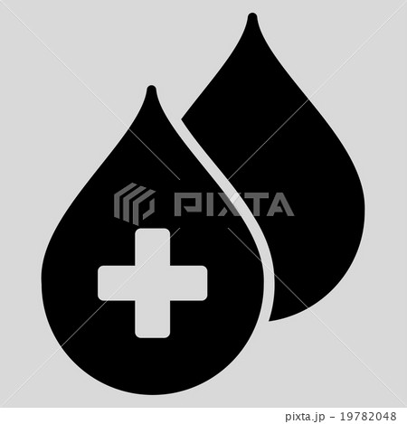 Medical Drops Flat Icon 19782048