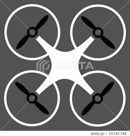 Nanocopter Flat Icon Nanocopter Flat Icon 19782788