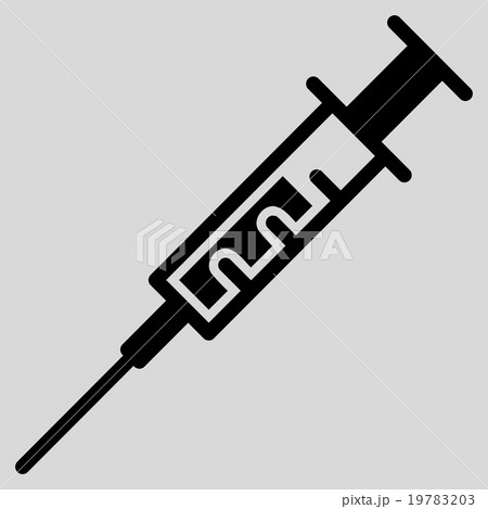 Syringe Flat Icon Syringe Flat Icon 19783203