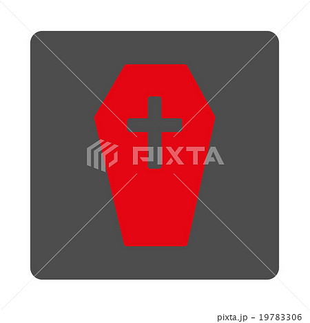 Coffin Rounded Square Button Coffin Rounded Square Button 19783306