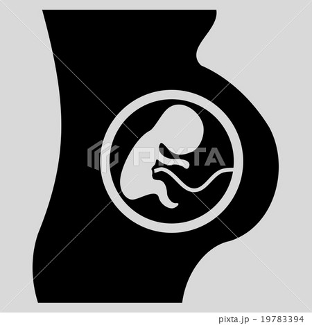 Pregnant Woman Flat Icon Pregnant Woman Flat Icon 19783394