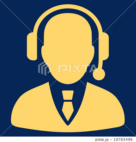 Operator Flat Icon 19783496