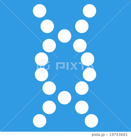 DNA Spiral Icon 19783681