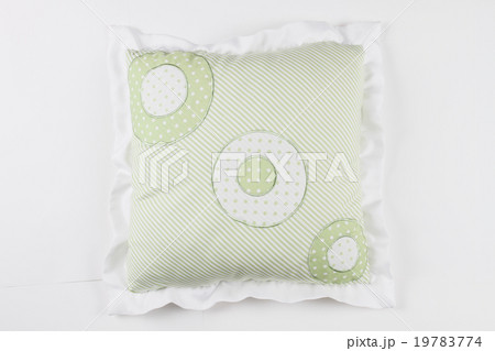 Decorative Pillow in victorian style isolated 19783774