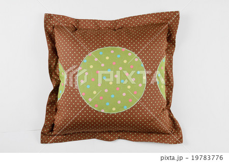 Decorative Pillow in victorian style isolated Decorative Pillow in victorian style isolated 19783776