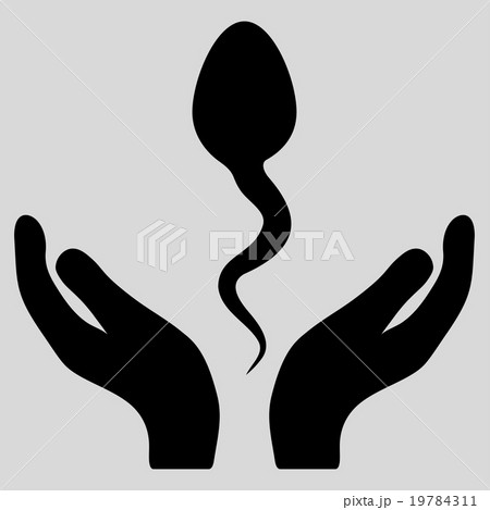 Sperm Care Flat Icon Sperm Care Flat Icon 19784311