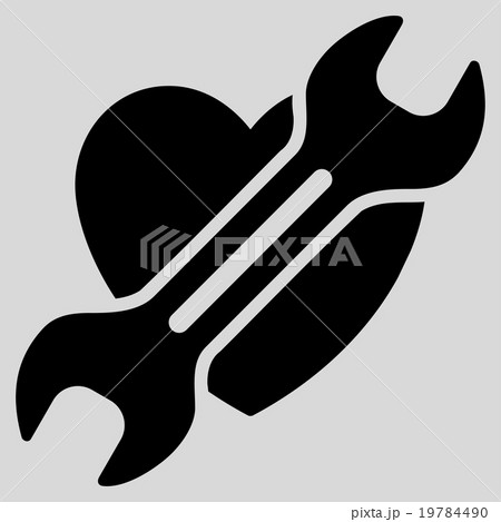 Heart Surgery Flat Icon Heart Surgery Flat Icon 19784490