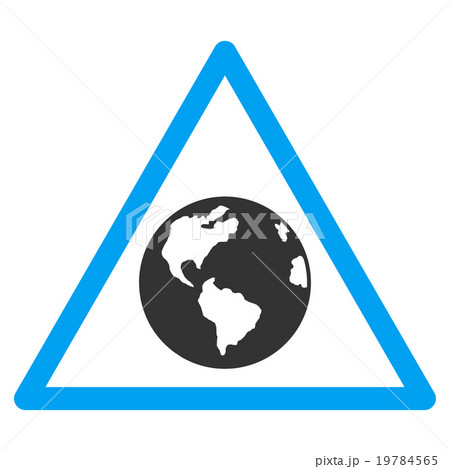 Earth Warning Icon 19784565