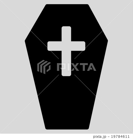 Coffin Flat Icon Coffin Flat Icon 19784611