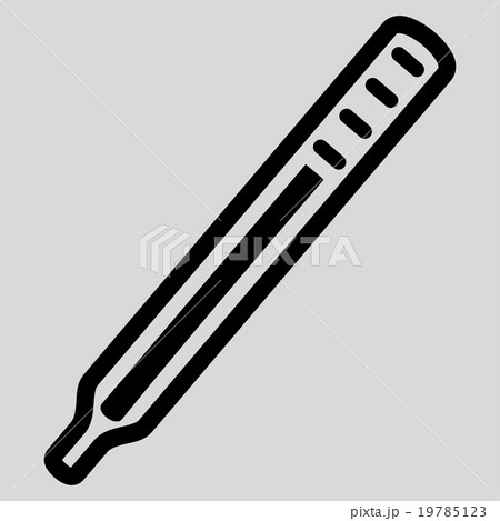 Medical Thermometer Flat Icon 19785123