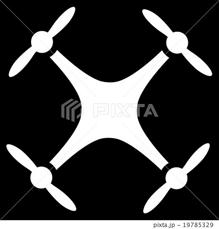 Airdrone Flat Icon Airdrone Flat Icon 19785329
