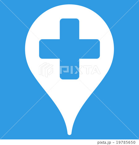 Medical Map Marker Icon Medical Map Marker Icon 19785650