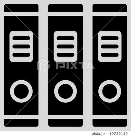 Office Books Flat Icon 19786110