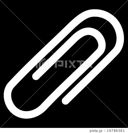 Paperclip Flat Icon Paperclip Flat Icon 19786361