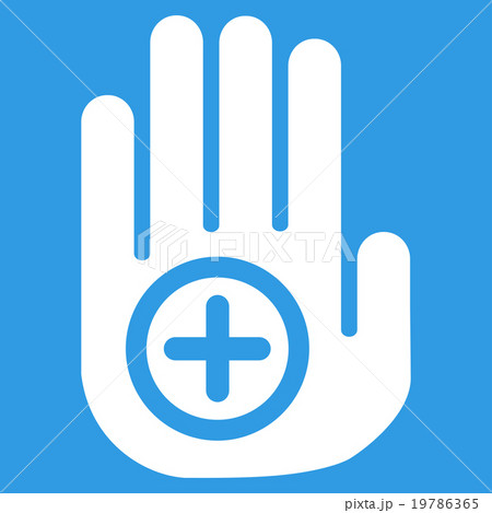 Hand Medical Marker Icon Hand Medical Marker Icon 19786365