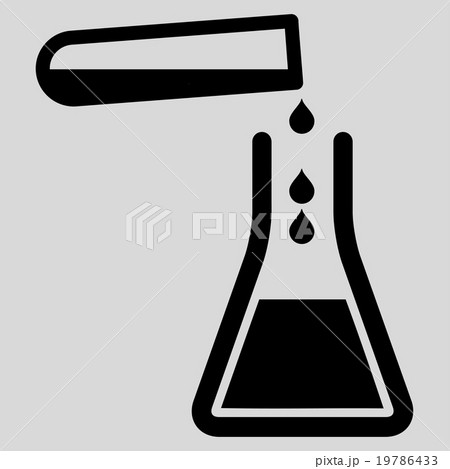 Liquid Transfusion Flat Icon 19786433