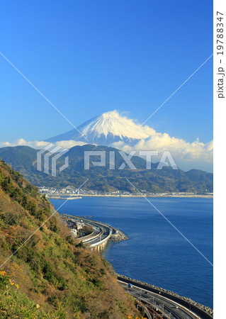 さった峠から観た富士山 さった峠から観た富士山 19788347