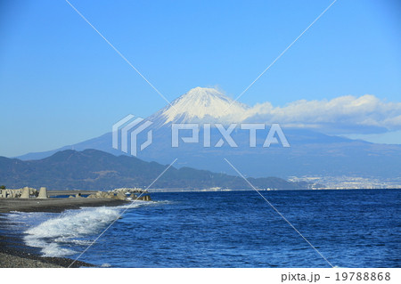 三保海岸からの富士山 19788868