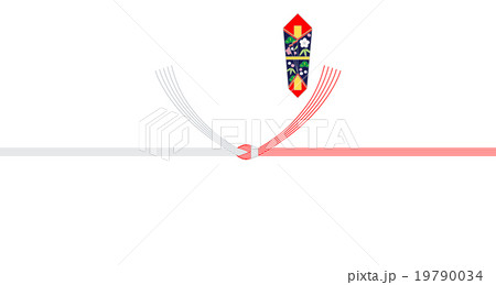 水引（結び切り）と熨斗 19790034