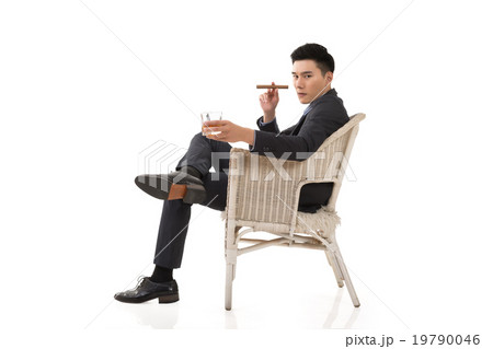 Cunning businessman of Asian 19790046