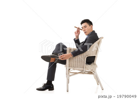 Cunning businessman of Asian 19790049