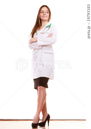 Woman medical doctor with stethoscope. Health care 19793383