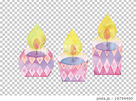 Candle illustration 19794480
