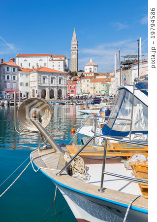Picturesque old town Piran, Slovenia. Picturesque old town Piran, Slovenia. 19794586