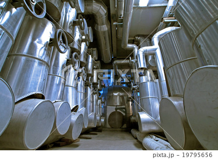 Industrial zone, Steel pipelines and equipment Industrial zone, Steel pipelines and equipment 19795656