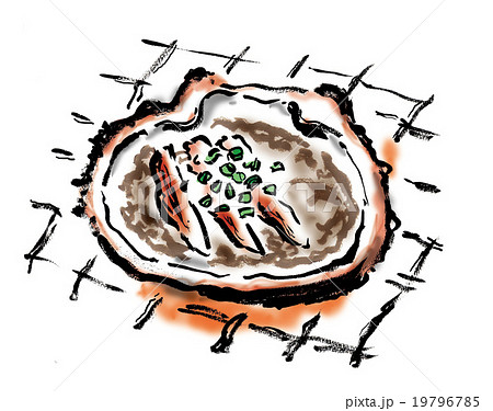 かに甲羅焼き 19796785
