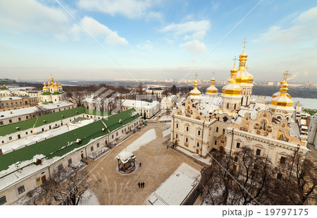 Kiev-Pechersk Lavra at winter 19797175