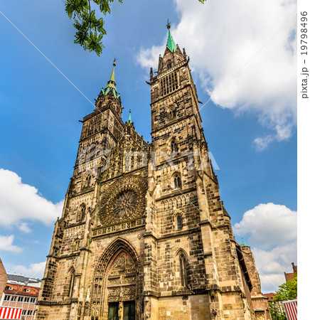 St. Lorenz Church in Nuremberg - Germany, Bavaria 19798496
