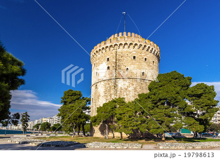 White Tower of Thessaloniki in Greece 19798613