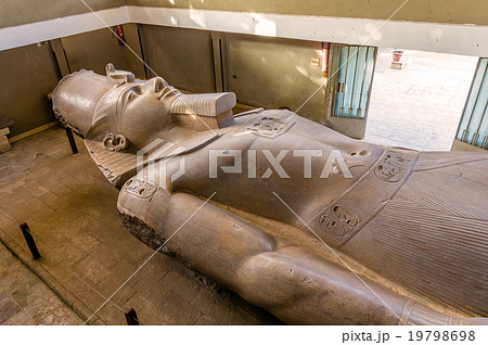 The Statue of Ramesses II in Memphis The Statue of Ramesses II in Memphis 19798698