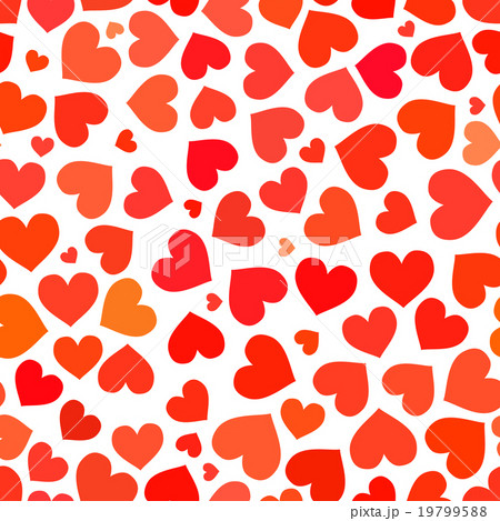 Red heart on a white background seamless pattern Red heart on a white background seamless pattern 19799588