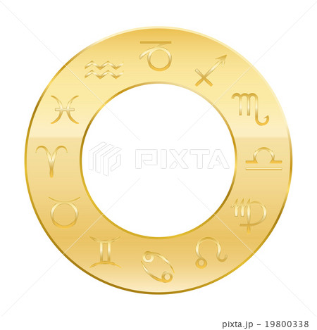 Zodiac Astrology Golden Circle Zodiac Astrology Golden Circle 19800338